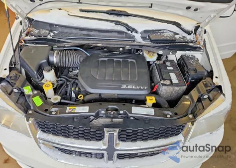 2013 Dodge Grand Caravan Sxt из США, поврежденный, VIN 2C4RDGCG8DR676060